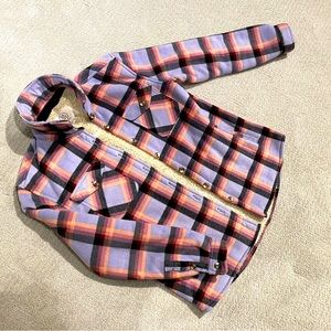 Sage Flannel Button Up